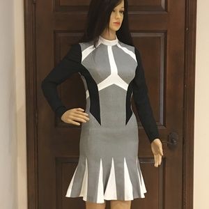 Karen Millen XS Long Sleeve Dress